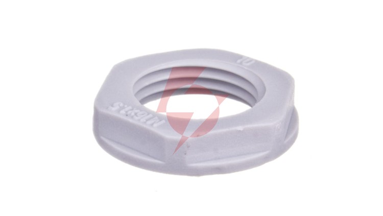 Nakrętka poliamidowa M16 szara N 16M E03DK-02020100201 /100szt./