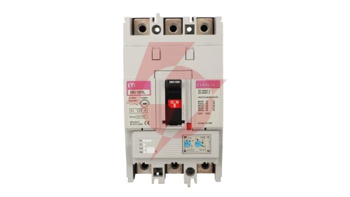 Wyłącznik kompaktowy 3P 125A 25kA /wyzwalacz termo-magnetyczny/ EB2 125/3L 004671026