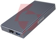 Orico stacja dokująca z obudową m.2 nvme, aktywna pd 100w, hdmi 2.0, audio, rj-45, czytnik kart