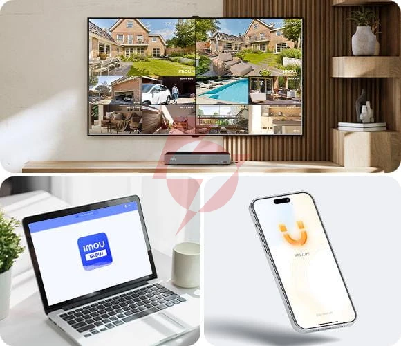 Rejestrator ip imou nvr-n110-8a0e-p 10- kanałowy