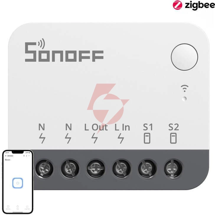 Inteligentny mini przełącznik zigbee sonoff zbminir2