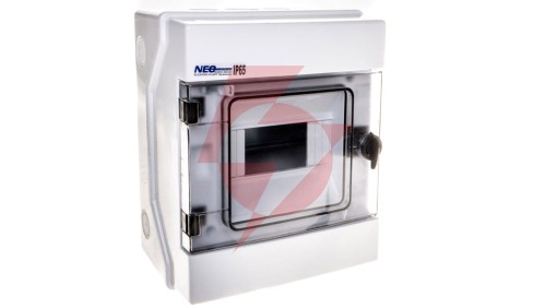 Rozdzielnica hermetyczna modułowa (500V AC ,1000V DC) 1x6 natynkowa IP65 RH-6 36.6