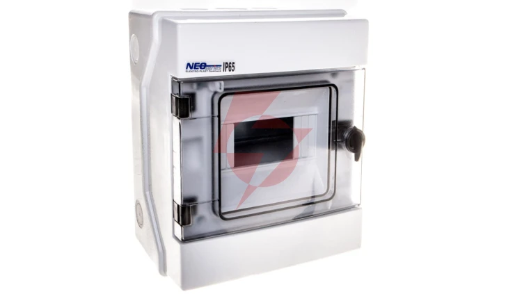 Rozdzielnica hermetyczna modułowa (500V AC ,1000V DC) 1x6 natynkowa IP65 RH-6 36.6