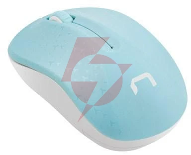 Mysz natec toucan 1600dpi niebiesko-biała