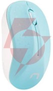 Mysz natec toucan 1600dpi niebiesko-biała