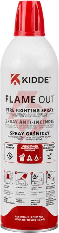 Spray gaśniczy kidde flameout 500 ml