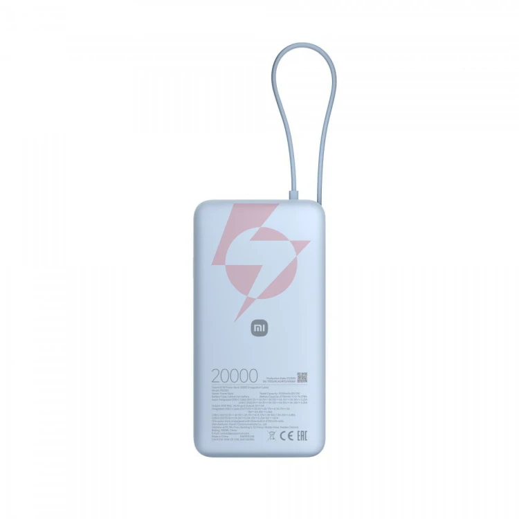 Powerbank xiaomi 67w power bank 20000mah ice blue