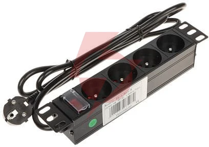 Listwa zasilająca 4 gniazda pd-4/r10/r