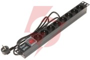 Listwa zasilająca 8 gniazd pd-8/r