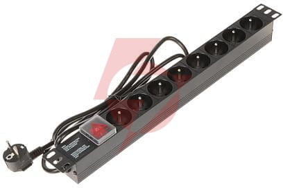 Listwa zasilająca 8 gniazd pd-8/r