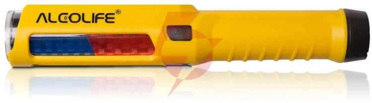Alkomat alcolife f8 żółty