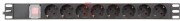 Listwa zasilająca 8 gniazd pd-8/rack-n