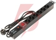 Listwa zasilająca 6 gniazd pd-6/r-op