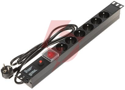 Listwa zasilająca 6 gniazd pd-6/r-op