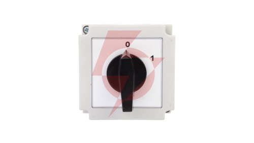 Łącznik krzywkowy 0-1 2P 25A w obudowie 4G25-91-PK R114 63-840395-031