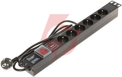 Listwa zasilająca 6 gniazd pd-6/r-spd-1l