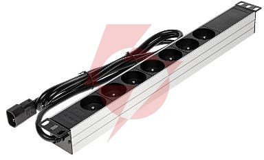 Listwa zasilająca 7 gniazd pd-7/rack/iec