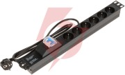 Listwa zasilająca 6 gniazd pd-6/r-2p