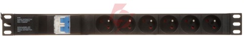 Listwa zasilająca 6 gniazd pd-6/r-2p