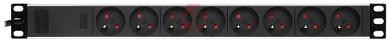 Listwa zasilająca 8 gniazd pd-8/rack/iec