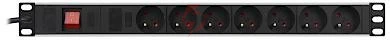 Listwa zasilająca 7 gniazd pd-7/rack