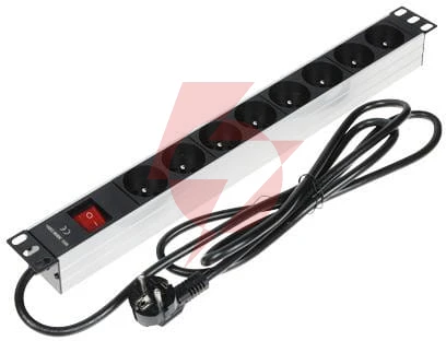 Listwa zasilająca 8 gniazd pd-8/rack