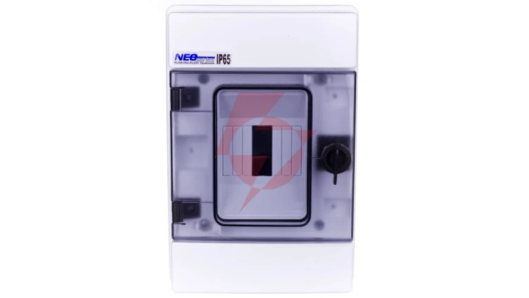 Rozdzielnica hermetyczna modułowa (500V AC ,1000V DC) 1x4 natynkowa IP65 RH-4 36.04