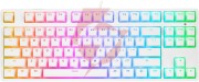 Klawiatura przewodowa rampage tkl ghost biały