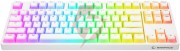Klawiatura przewodowa rampage tkl ghost biały