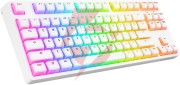 Klawiatura przewodowa rampage tkl ghost biały