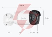 Kamera ip reolink p330 8mpix poe p2p ir 30m biała