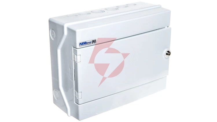 Rozdzielnica hermetyczna modułowa (500V AC ,1000V DC) 1x12 natynkowa IP65 RH-12/ZB (z zamkiem) 36.14