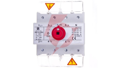 Rozłącznik izolacyjny 4P 125A RSI-4125NW01