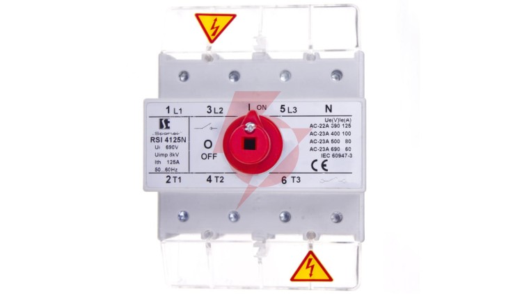 Rozłącznik izolacyjny 4P 125A RSI-4125NW01