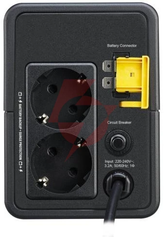 Apc zasilacz awaryjny bvx700li-gr easy ups 700va, 230v, avr, 2 shuko