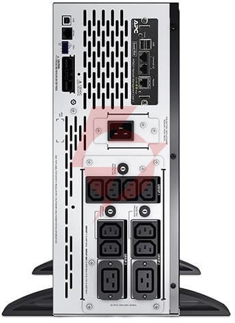Apc zasilacz awaryjny smx3000hvnc smart x 3000va r2t 4u lcd + ap9641