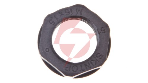 Nakrętka poliamidowa M16 SKINTOP GMP-GL-M 16x1,5 czarny 53119110