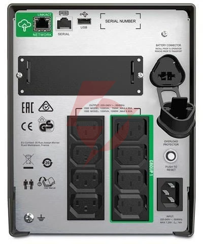 Apc zasilacz awaryjny smt1000ic 1kva/700w tower smartconnect