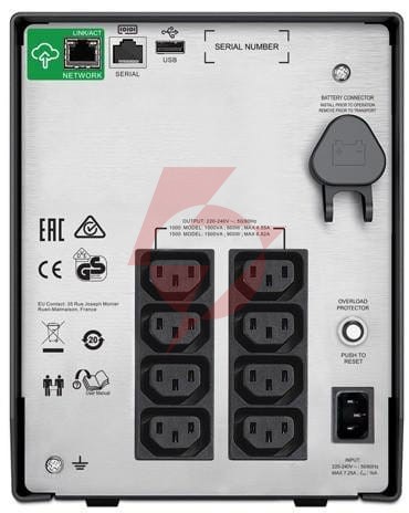 Apc zasilacz awaryjny smc1500ic smartups c 1500va/900w tower smartconnect