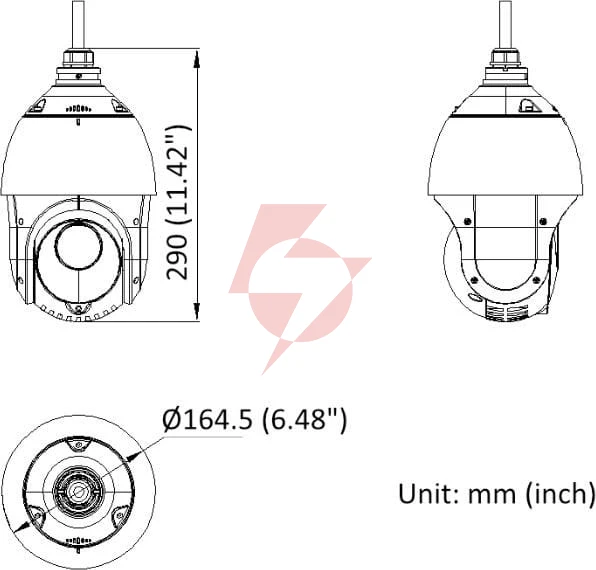 Kamera ip hikvision ds-2de4215iwg1-e