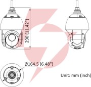 Kamera ip hikvision ds-2de4225iwg1-e