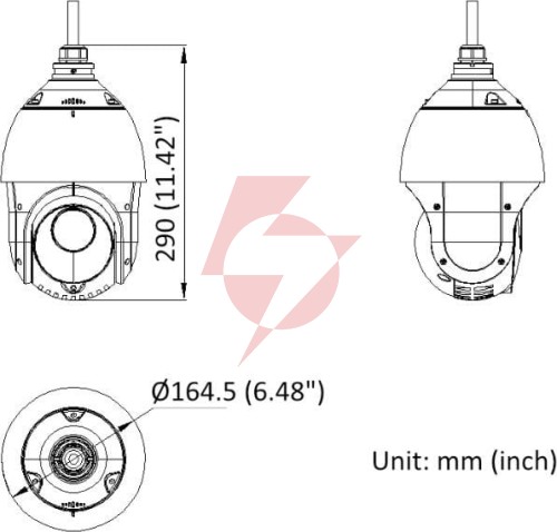 Kamera ip hikvision ds-2de4225iwg1-e