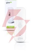 Gise smart czujnik temperatury i wilgotności wi-fi biały | tuya | gths-wf-01-w