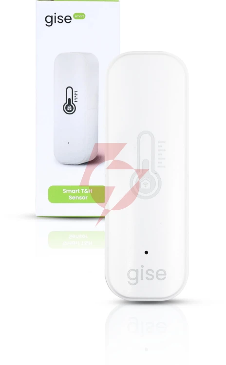 Gise smart czujnik temperatury i wilgotności wi-fi biały | tuya | gths-wf-01-w