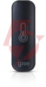Gise smart czujnik temperatury i wilgotności wi-fi czarny | tuya | gths-wf-01-b