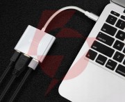 Adapter przejściówka zenwire 3w1 mhl hub usb c hdmi 4k byl-2008n