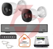 Zestaw monitoringu imou 2x kamera ps3e-8q0 8mp poe