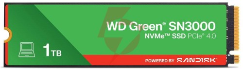 Dysk ssd wd green sn3000 1tb wds100t4g0e pcie m2