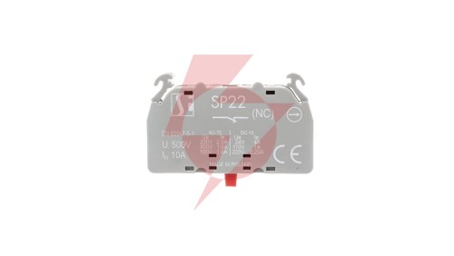 Styk pomocniczy 0Z 1R 0P montaż w podłodze SP2201-1-SZ