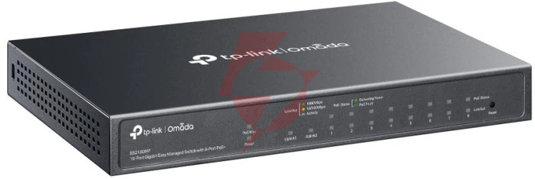Switch tp-link ﻿es210gmp omada easy managed